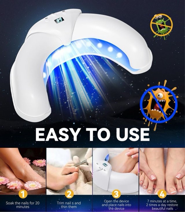 Lámpara Uñas Láser Plegable