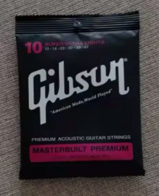 Cuerdas Gibson Masterbuilt Premium 10