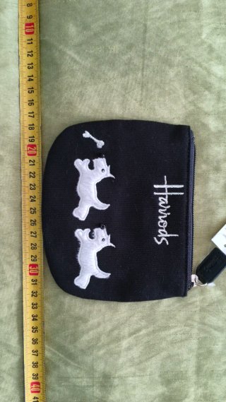 Monedero Harrods con perros