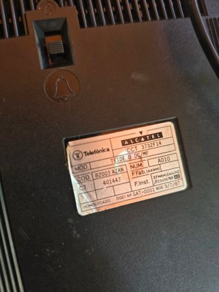 Teléfono Vintage Alcatel Telefónica TEIDE D