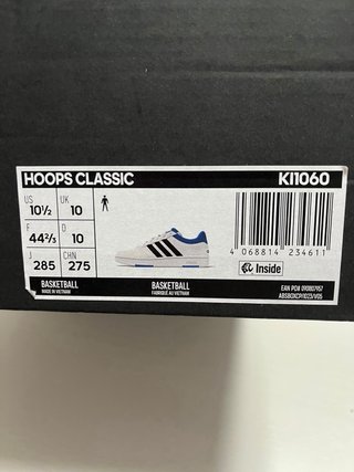 Zapatillas Adidas Hombre Blancas y Azules