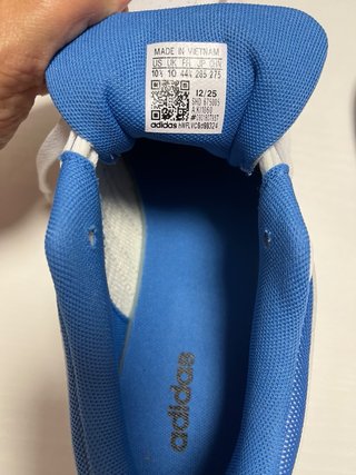 Zapatillas Adidas Hombre Blancas y Azules