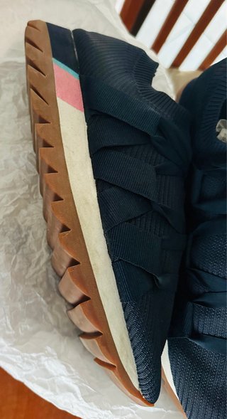 Zara Scarpe a calza blu