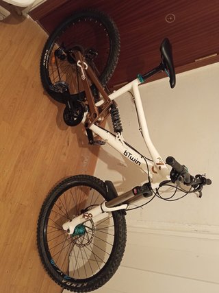 Bicicleta btwin doble suspensión