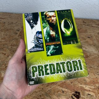 Cofanetto 3 DVD Predatori Alien Vs Predator