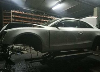 Audi 281236 amortiguador del der 8k0412384f a5 3.0