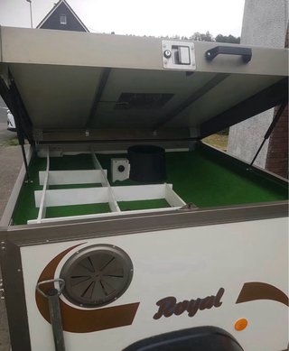 Remolque isotermo de perros