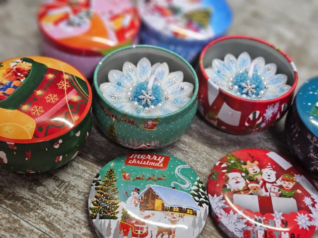 Velas aromáticas para Navidad