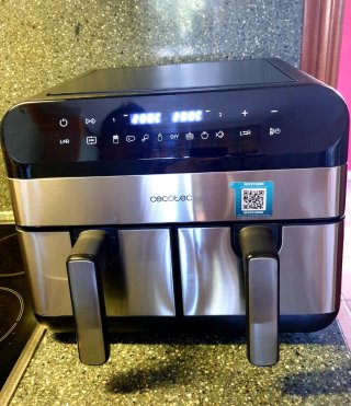 Cecotec Freidora Doble 9L