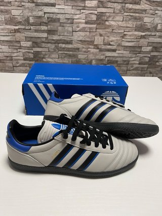 Zapatilla Adidas Samba Gris y Azul
