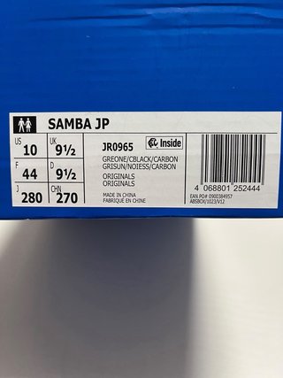 Zapatilla Adidas Samba Gris y Azul