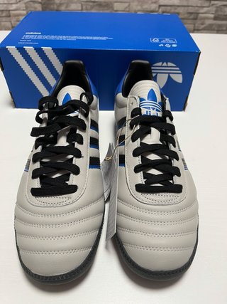Zapatilla Adidas Samba Gris y Azul