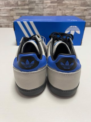 Zapatilla Adidas Samba Gris y Azul