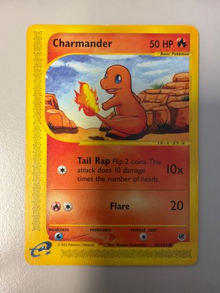 Carta Pokémon Charmander 97/165
