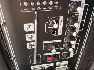 Altavoz Dynasonic 15 autoamplificado a batería