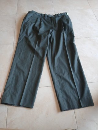 Pantaloni lana Tasmania verdi