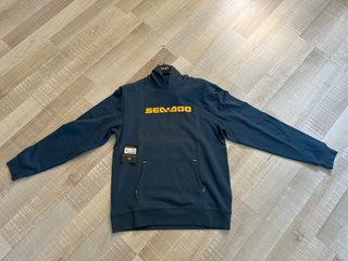 Felpa Sea-Doo con cappuccio blu taglia S