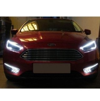 Faros delanteros LED para Ford Focus MK3 look Xéno