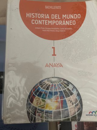 Historia del mundo contemporáneo. 1º bachillera...