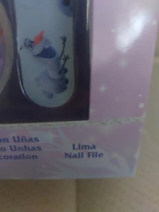 Estuche Frozen Maquillaje y Accesorios