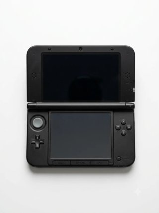 Nintendo 3DS XL Gris, SD 32GB, cargador y funda