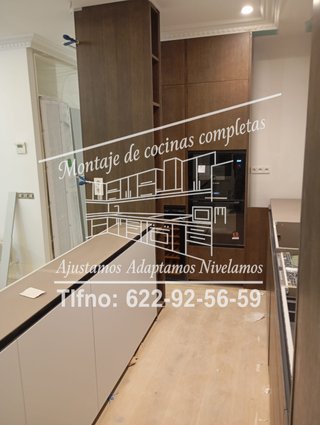 Montador de cocinas con encimeras cualquier tipo