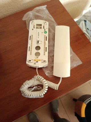 Telefonillo Blanco/Beige