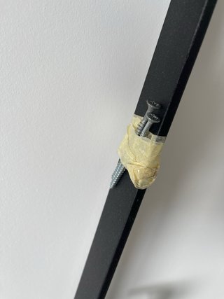 Cabecero de hierro forjado negro