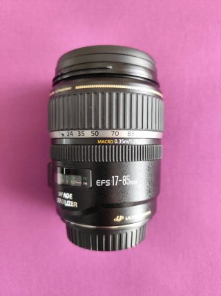 Lente Canon EF 17-85mm 4-5.6 IS USM Enfoque Manual