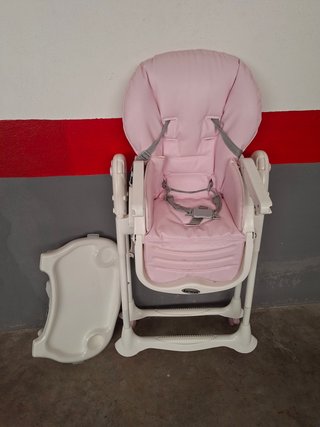 Trona Brevi rosa plegable