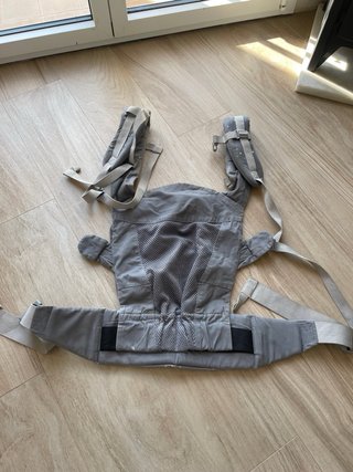 Mochila Portabebés Kinderkraft Huggy Gris Estrella