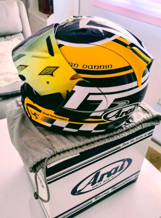Casco Arai RX7 GP Isle of Man (L)