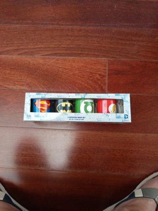 Juego 4 Tazas Café DC Comics