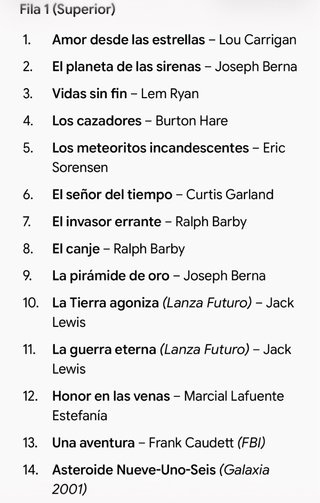 Colección bolsilibros Pulp español