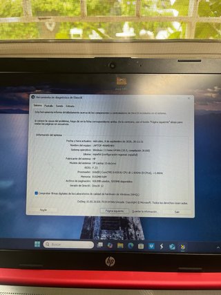 HP Laptop 15 i5 8GB RAM W11 + Cargador