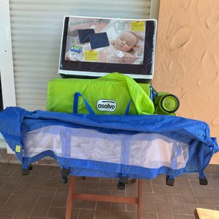 Cuna de viaje Asalvo con colchón