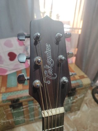 Guitarra Electroacústica Takamine con funda