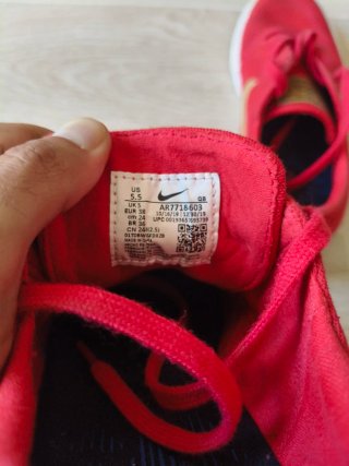Nike Stefan Janoski Talla 38 Rojas y Doradas