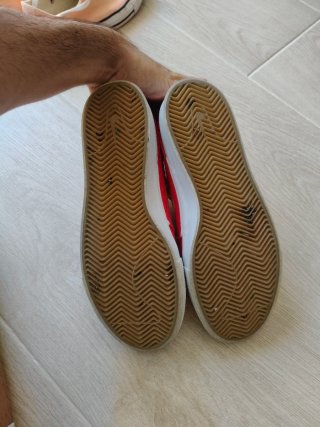 Nike Stefan Janoski Talla 38 Rojas y Doradas