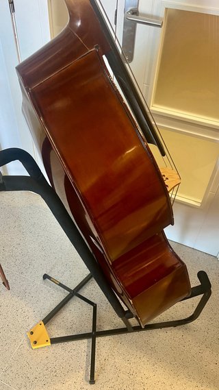 Contrabajo E.Kreutzer 1/4 con arco, funda y soport