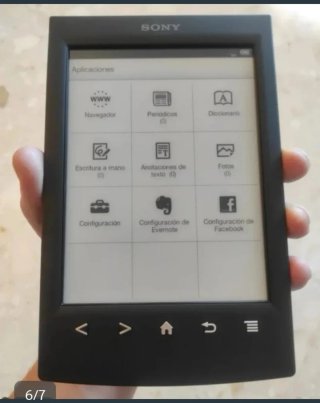 Ebook Sony PRS-T2 Negro excelente estado