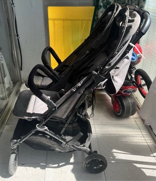 Passeggino doppio Inglesina grigio