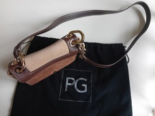 Bolso Purificación García Piel y Ante