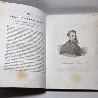 Vite E Ritratti D'Illustri Italiani 50 Incisioni