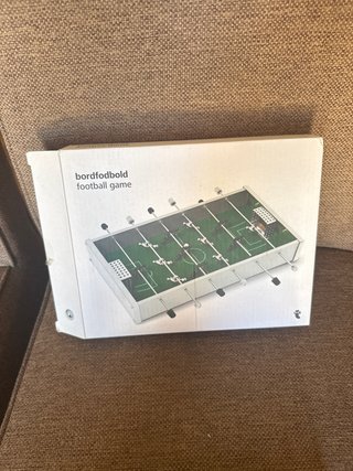Futbolín de mesa miniatura