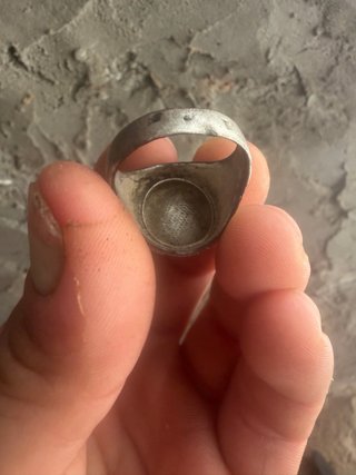 Anillo Sello Totenkopf WWII
