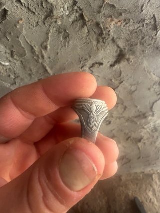 Anillo Sello Totenkopf WWII