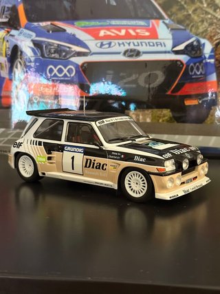 Renault 5 Maxi Turbo 1/18 Altaya Rally