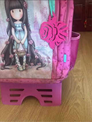 Mochila con Carrito Santoro Gorjuss