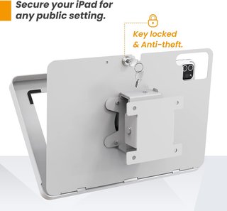 Soporte Pared Beelta iPad 10,9”/Pro 11” Antirrobo